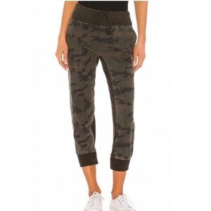 James Perse Mixed Media Pants in Camo.